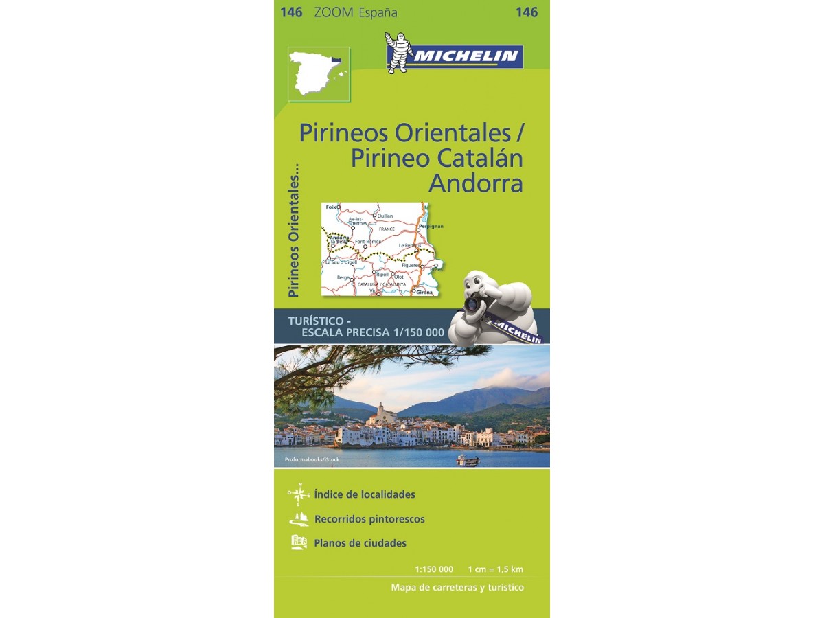 146 Pyreneerna östra Andorra Michelin 146 Pyreneerna östra Andorra Michelin